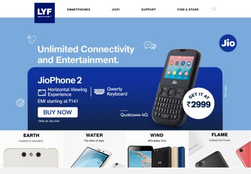 
                            1. LYF SMARTPHONE+ : True 4G LYF Mobile Phones, Now in India