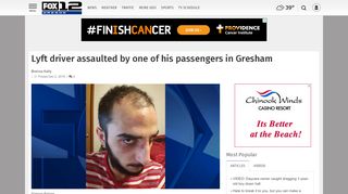 
                            10. Lyft driver assaulted by one of his passengers in Gresham | News ...