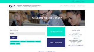 
                            3. LYIT Library | Letterkenny Institute of Technology Library