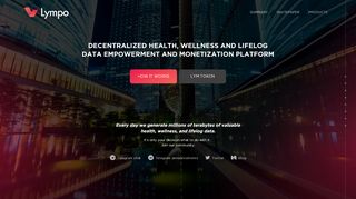 
                            1. LYMPO - monetizing sports and health data via blockchain