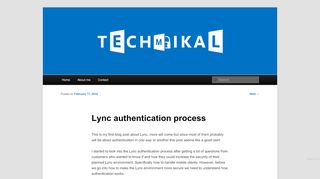 
                            10. Lync authentication process | Techmikal