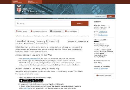 
                            12. Lynda.com Online Learning - Knowledgebase / Teaching Learning ...