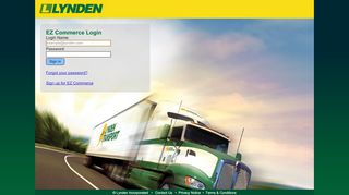 
                            5. Lynden EZ Commerce Login