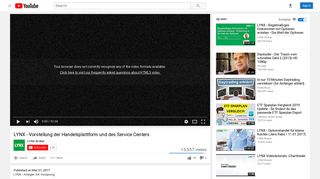 
                            12. LYNX - Vorstellung der Handelsplattform und des Service Centers ...