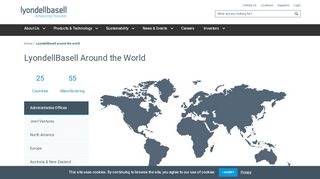 
                            3. LyondellBasell around the world | LyondellBasell