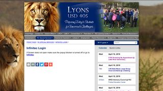 
                            3. Lyons USD 405 - Infinitec Login