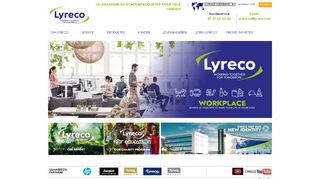 
                            2. LYRECO - Hjemmeside