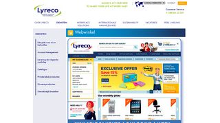 
                            3. LYRECO - Online webshop