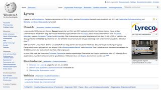 
                            8. Lyreco – Wikipedia