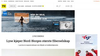 
                            13. Lyse kjøper Nord-Norges største fiberselskap - Tu.no