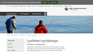 
                            5. Lystfiskeri og fisketegn - Naturstyrelsen