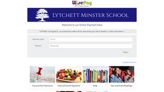 
                            2. Lytchett Minster School - WisePay