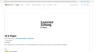 
                            9. LZ E-Paper beziehen – Microsoft Store de-DE