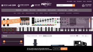 
                            6. M-Audio Studio Gear & MIDI Controllers - PMT