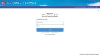 
                            1. (M) Bhd Merchant Online Web System - AEON Credit