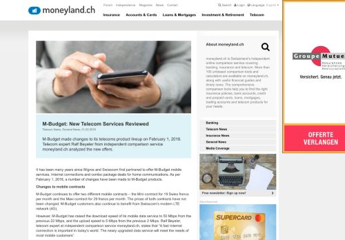 
                            7. M-Budget: New Telecom Services Reviewed - moneyland.ch