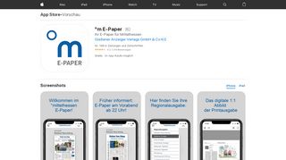 
                            12. °m E-Paper im App Store - iTunes - Apple
