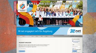 
                            12. M-net Firmenlauf Augsburg - Passwort vergessen