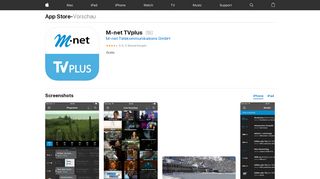 
                            4. M-net TVplus im App Store - iTunes - Apple