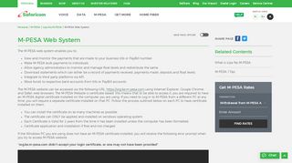 
                            3. M-PESA Web System - Safaricom