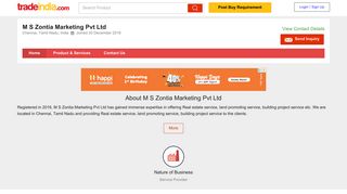 
                            11. M S Zontia Marketing Pvt Ltd in Chennai, Tamil Nadu, India ...