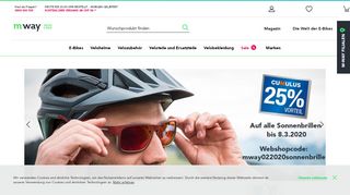 
                            10. m-way.ch - Online Shop für E-Bikes und Velozubehör