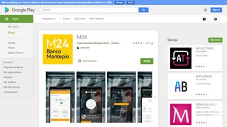
                            3. M24 – Aplicações no Google Play