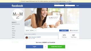 
                            4. M2MTV - Community | Facebook