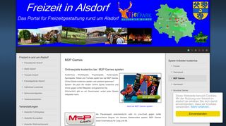 
                            12. M2P Games - Freizeitportal Alsdorf
