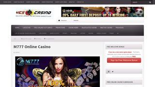 
                            3. M777 Online Casino | Malaysia Online Casino Game ...