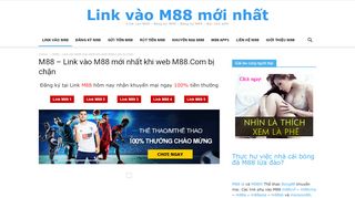 
                            2. M88 – Link vào M88 mới nhất khi web M88.Com bị chặn - m88sut.com
