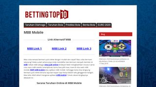 
                            3. M88 Mobile - Bettingtop10 - Taruhan Olahraga