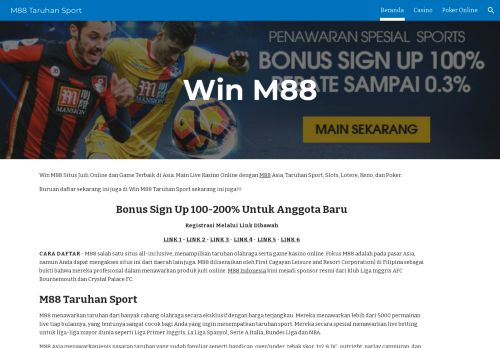 
                            7. M88 Taruhan Sport - Google Sites