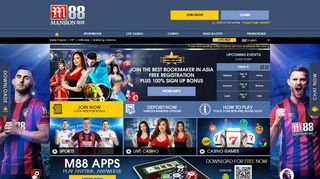 
                            3. M88.com - Best Online Casino and Online Gambling in Asia