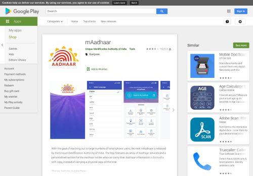 
                            5. mAadhaar – Apps on Google Play