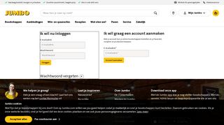 
                            4. Maak nu een account aan - Jumbo Supermarkten