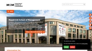 
                            11. Maastricht School of Management: Home