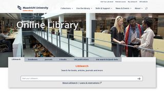 
                            9. Maastricht University Library: Online Library - Universiteitsbibliotheek ...