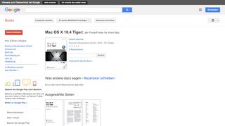 
                            11. Mac OS X 10.4 Tiger: der PowerFinder für Ihren Mac