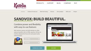 
                            10. Mac Website Builder: Sandvox makes web sites and publishing easy