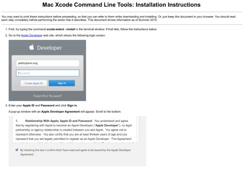 
                            13. Mac Xcode Command Line Tools: Installation Instructions