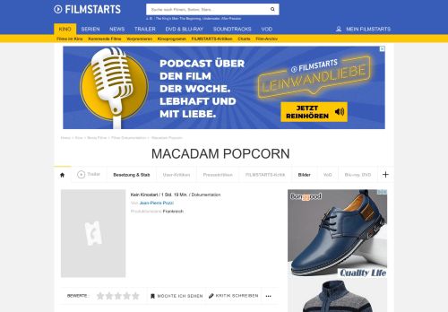 
                            2. Macadam Popcorn - Film 2017 - FILMSTARTS.de