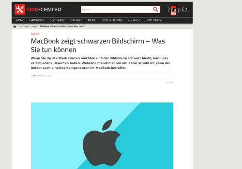 
                            13. MacBook schwarzer Bildschirm: Was tun? | TippCenter