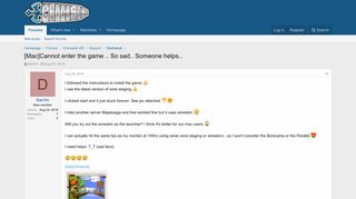 
                            12. [Mac]Cannot enter the game .. So sad.. Someone helps.. | Croosade ...