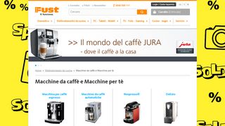 
                            12. Macchine da caffè e Macchine per tè - a prezzi bassi Fust.ch