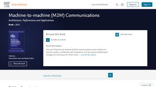 
                            13. Machine-to-machine (M2M) Communications | ScienceDirect