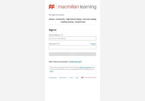 
                            7. Macmillan Learning :: Login