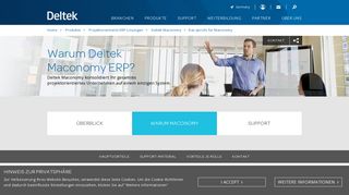 
                            2. Maconomy ERP-Software | Lösungen | Vorteile | Deltek DE