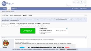 
                            5. macOS High Sierra - Internet-Accounts fordert Passwort aber Mail ...