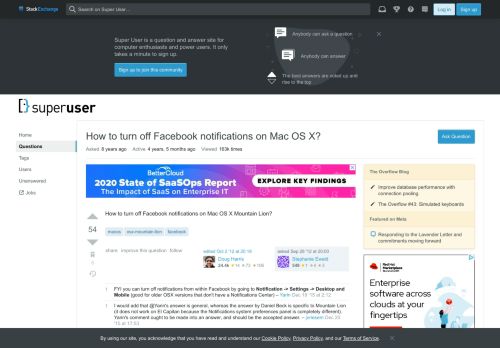 
                            5. macos - How to turn off Facebook notifications on Mac OS X ...